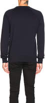 Thumbnail for your product : Balmain Paris Sweatshirt in Marine | FWRD