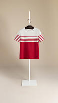 Thumbnail for your product : Burberry Breton Stripe Cotton Jersey T-Shirt