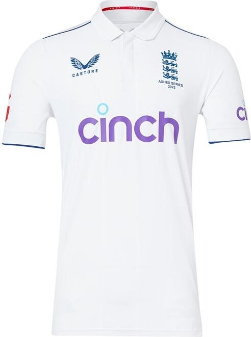Castore England Cricket Test Shirt 2023 Adults - ShopStyle