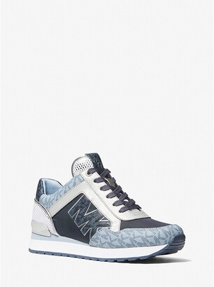michael kors blue sneakers