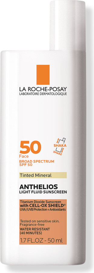 La Roche-Posay Anthelios Mineral Tinted Ultra Light Face Sunscreen Fluid SPF 50