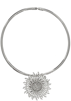 Thumbnail for your product : Love Rocks Starburst Drop Collar Necklace