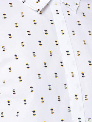 Derek Lam 10 Crosby Tie-Back Shirt With Button Detail