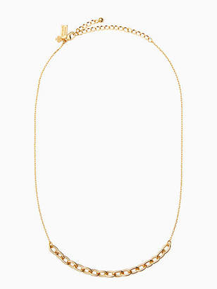 Kate Spade Chain reaction link mini necklace