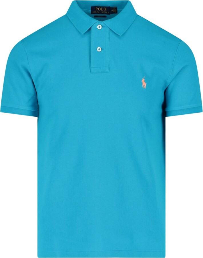 Mens Turquoise Ralph Lauren Polo Shirt | ShopStyle
