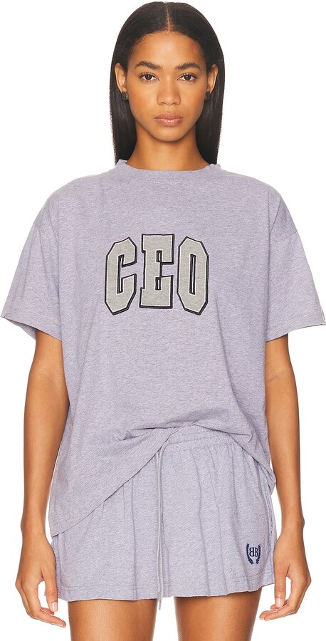 Balenciaga Boxy T-shirt in Grey