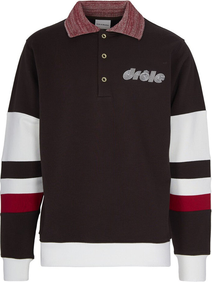 Drôle De Monsieur Dark Brown Polo Sport