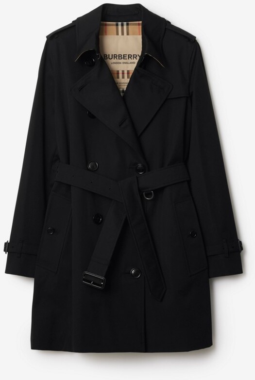 Burberry Short Kensington Heritage Trench Coat Size: 0