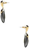 Thumbnail for your product : Alexis Bittar Small Liquid Metal Capped Pendant Post Earring