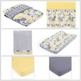 Thumbnail for your product : Balboa Baby Polka Dot Fitted Crib Sheet in Grey/White