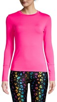 Thumbnail for your product : Terez Fitted Long-Sleeve Crewneck Top