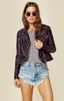 Thumbnail for your product : Free People vegan hooded moto jacket