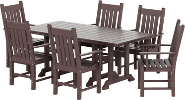 Lark Manor Aleera Rectangular 6 - Person 71\