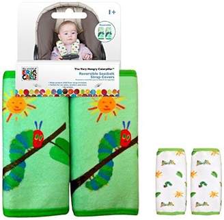 Eric Carle Reversible Car Seat Strap Covers 2 Sets by
