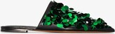 Thumbnail for your product : Loewe Sequin Pointed Leather Mules