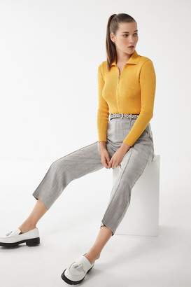 Urban Outfitters Dana Striped Mid-Rise Trouser Pant