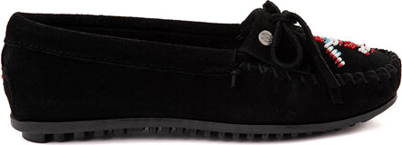 Minnetonka Womens Thunderbird "Animikii" Hardsole Moccasin