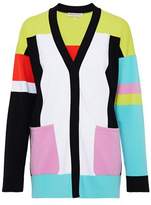 Thumbnail for your product : Emilio Pucci Color-Block Ribbed-Knit Cardigan