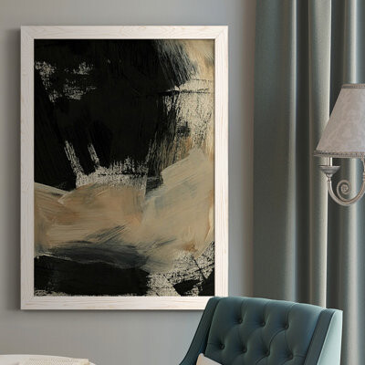 Ivy Bronx Baked Paintstrokes VI - Single Picture Frame Print on Canvas