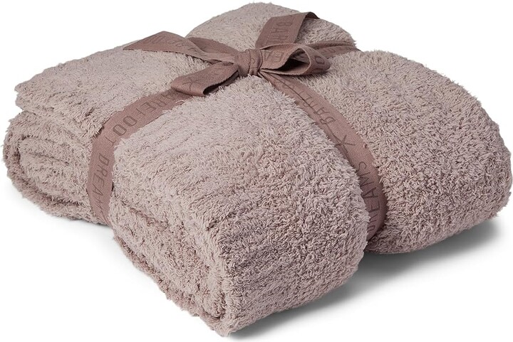 Barefoot Dreams Cozychic(r) Throw (Deep Taupe) Blankets - ShopStyle