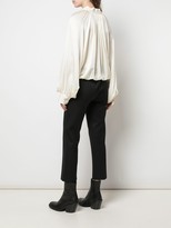 Thumbnail for your product : Ann Demeulemeester Drawstring Tie Shirt