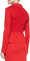 Thumbnail for your product : St. John 4-Button Blazer, Venetian Red