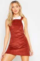 Thumbnail for your product : boohoo Pocket Front Cord Pinafore Dress