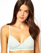 Thumbnail for your product : ASOS Boudoir Soft Cup Bra with Faggoted Trim Detail