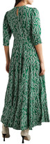 Thumbnail for your product : Rixo Kristen Tiered Floral-print Cotton And Silk-blend Midi Dress