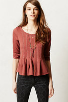 Thumbnail for your product : Anthropologie Pleated Peplum Pullover