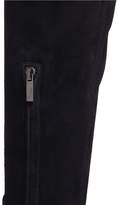 Thumbnail for your product : Rene Caovilla STRASS HEEL SUEDE KNEE HIGH SOCK BOOTS