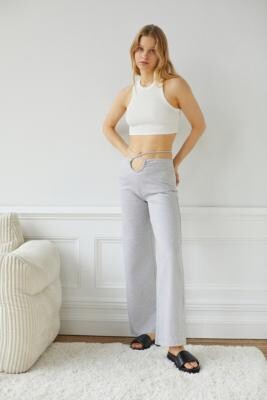 Out From Under Peggy Pointelle Flare Lounge Pants