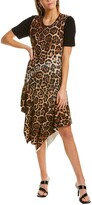 Thumbnail for your product : Yigal Azrouel Leopard Print Midi Dress