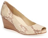 Thumbnail for your product : Taryn Rose 'Kimberly' Leather Wedge Pump (Women)