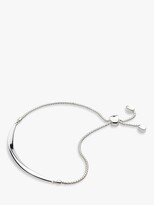 Thumbnail for your product : Kit Heath Bevel Curve Bar Toggle Bracelet, Silver