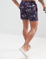 Thumbnail for your product : Ted Baker Tempy Swim Shorts with Island Print