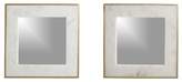 Thumbnail for your product : Crate & Barrel Blanche Square Wall Mirror