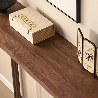 Orren Ellis New Chinese Style Solid Wood Console Table