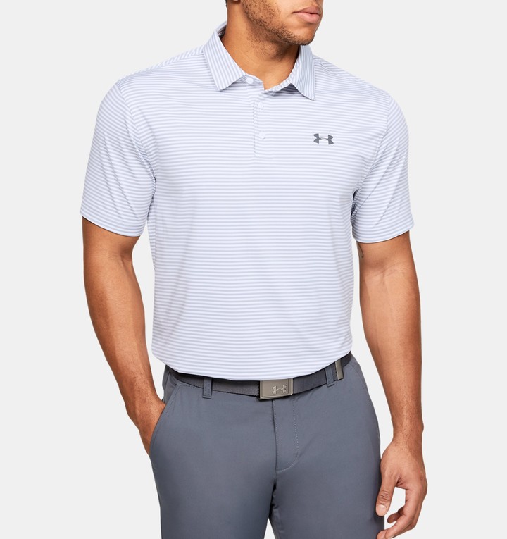Men's ua playoff polo colorblock Clearance