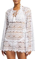 Thumbnail for your product : PQ Swim Noah Embroidered Coverup Tunic