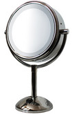 Kingsley Lighted Round Vanity Mirror