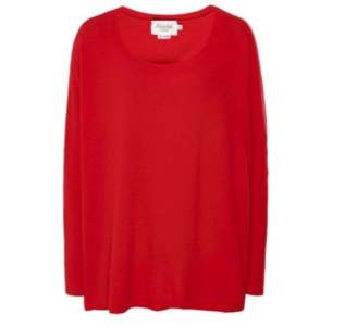 Absolut Cashmere - Red Cashmere Astrid Crew Neck Sweater - cashmere | red | S/M - Red/Red
