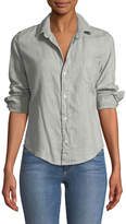 Thumbnail for your product : Frank And Eileen Barry Button-Front Long-Sleeve Cotton Shirt