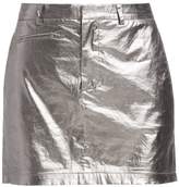 Thumbnail for your product : R 13 Metallic Mini Skirt