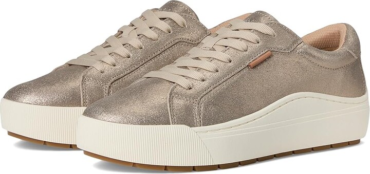 Dr. Scholl's Take Time Lace-up Shoes Women's Shoes Champagne : 9 M