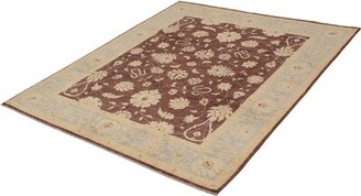Theresa Oriental Ivory/Red Area Rug Charlton Home Rug Size: Rectangle 3'3 x 5'3