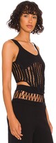 Thumbnail for your product : Dion Lee Net Crochet Top