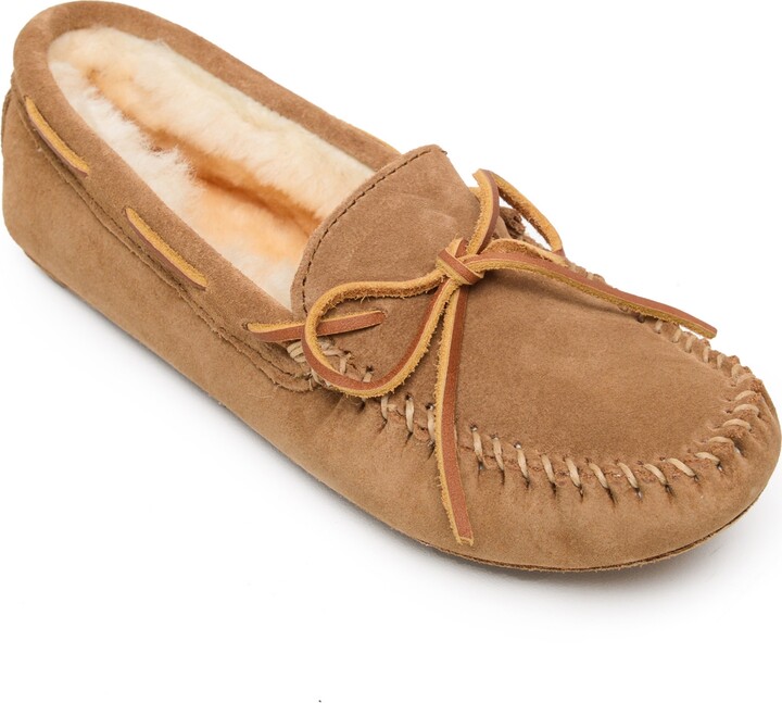 Minnetonka Women's Brown Slippers ShopStyle