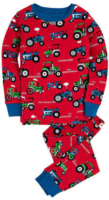 Hatley Organic Cotton Long Sleeve Printed Pajama Set (Toddler, Little Boys, & Big Boys)