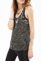 Thumbnail for your product : Forever 21 Sheer Sequined Top